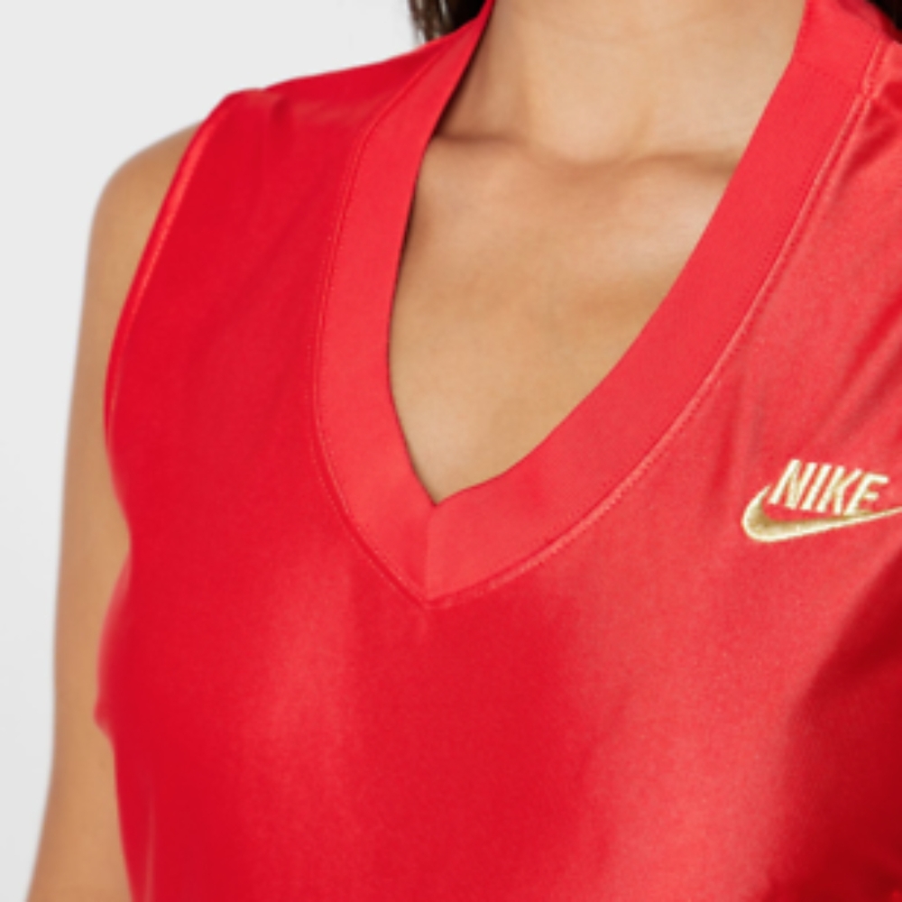 Nike Women's Fitness Red Jumpsuit - Picture 9 of 16